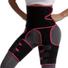 Image of Neoprene Thigh Shaper Sweat Thigh Trimmers Leg Shaper Lose Weight Slimming Belt Butt Lifter Compress Belt
