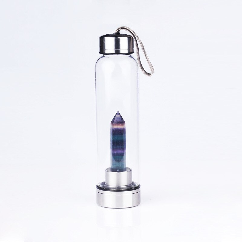 Crystal Healing Bottle - CRYSTALS ONLY 500ML