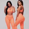 Image of Nikki's Anti-Cellulite Tummy Control Textured 2 Piece Workout Set