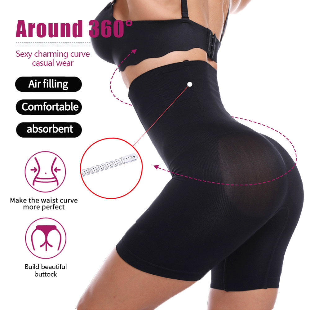 Seamless Women High Waist Slimming Tummy Control Underwear Body Shaper