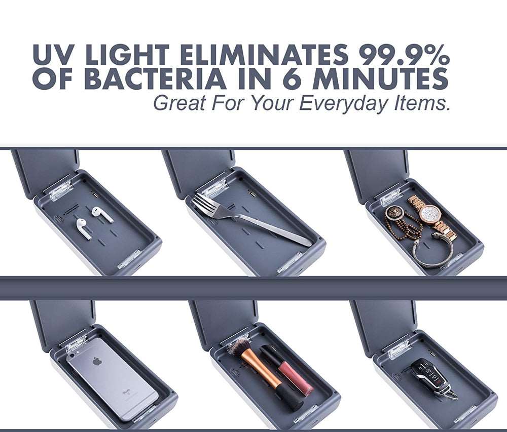 Automatic Cellphone UV Cleaner & Charger - AfkaBoutique4711_CI3RZD1602343470641