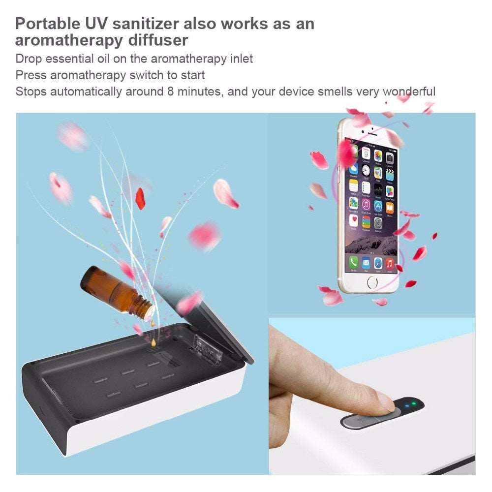 Automatic Cellphone UV Cleaner & Charger - AfkaBoutique4711_CI3RZD1602343470641
