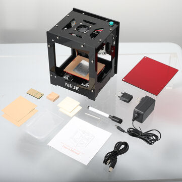 Laser Engraving Machine Extreme Speed Carver for Etching Wood, Plastic, 3D, Leather and more