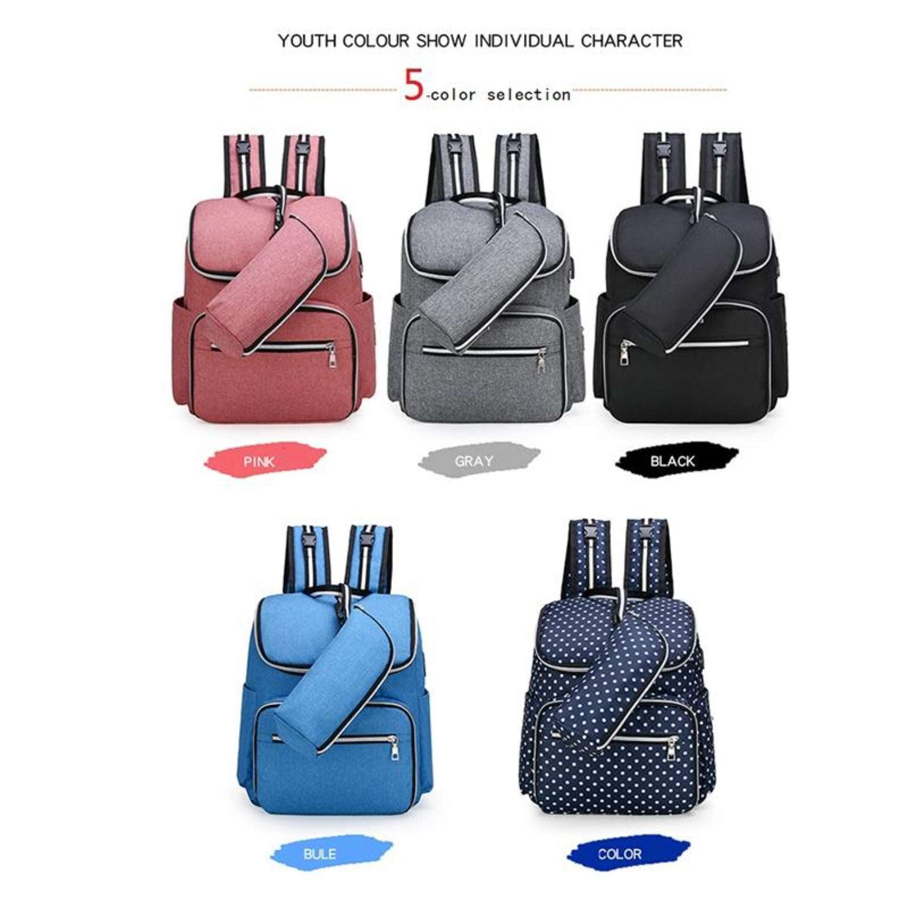 Baby Diaper bag backpack - AfkaBoutiqueP7UXWES600346613546