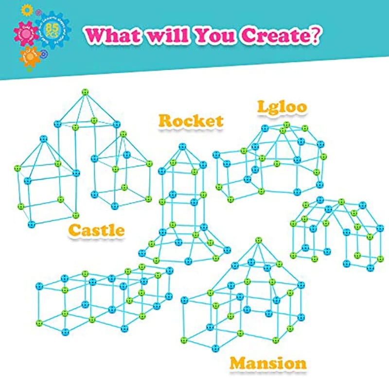 Best Kids Construction Fortress Building Toy - AfkaBoutique404558664532077444