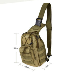 USB Chest Bag Single Shoulder Camping Backpack Military Tactical Sports Bags Outdoor Hiking Army Mochlia Molle Camo Sack