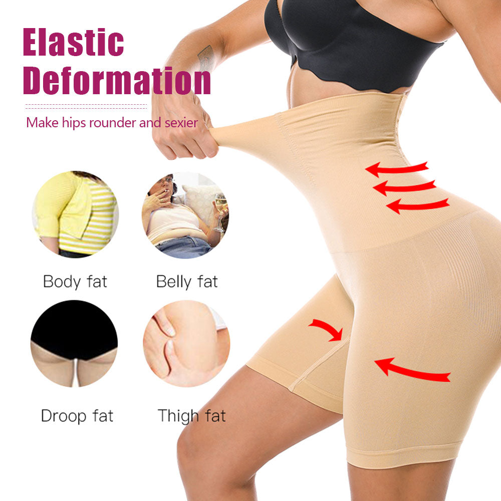 Seamless Women High Waist Slimming Tummy Control Underwear Body Shaper