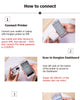 Image of Portable Mobile Color Mini Handheld Printer
