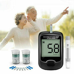 Blood Glucose Monito, Diabetes Testing Blood Sugar Meter With Test Strips Kit