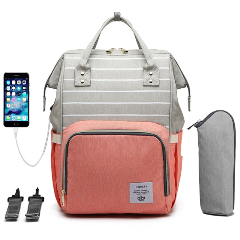 Mummy Diaper Bag Baby Mom Backpack Maternity Wet Bag Waterproof