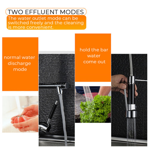 Kitchen Sink Faucet Pull Down Sprayer