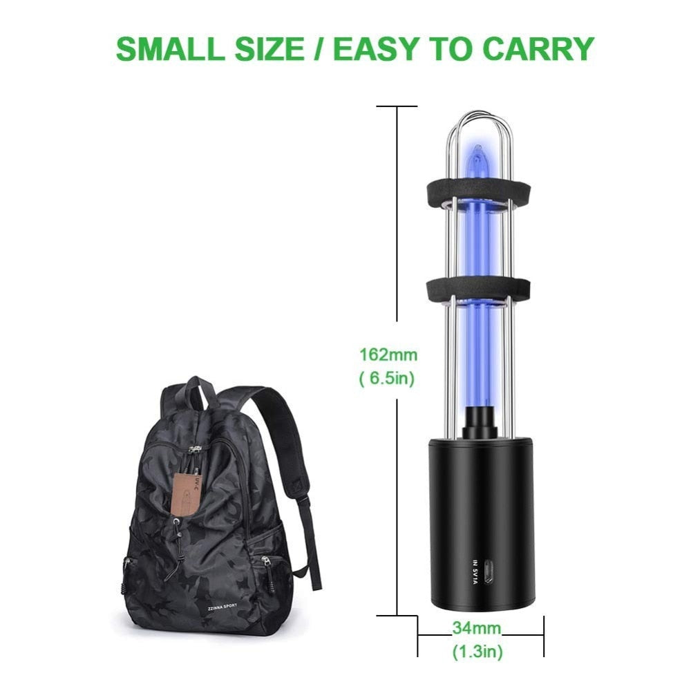 Rechargeable Ultraviolet UV Germicidal