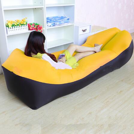 Waterproof Inflatable sofa bag Beach Lounge Chair camping Sleeping Bags