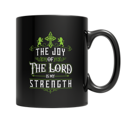 The Joy Of The Lord - Black Mug