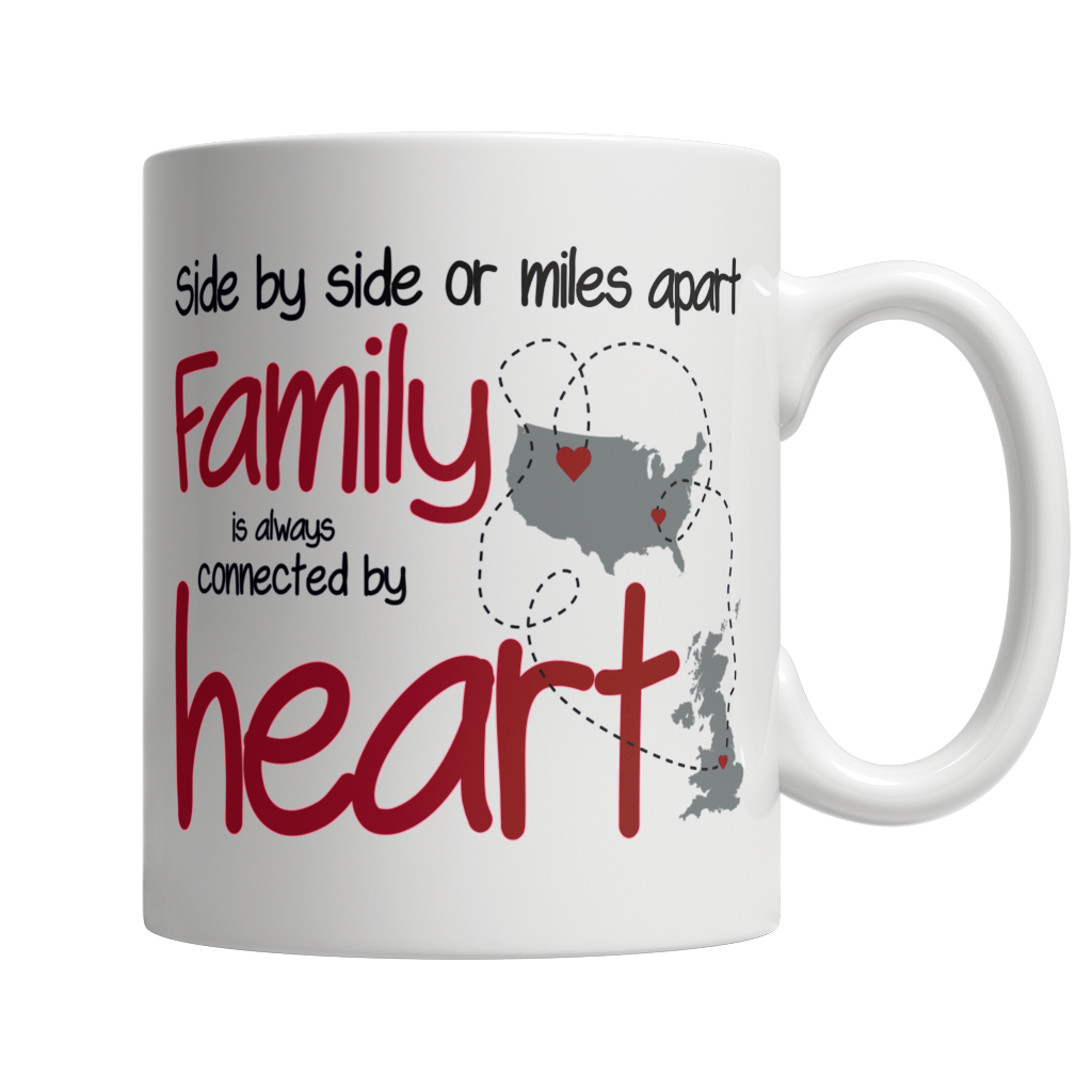 Side by Side - White Mug