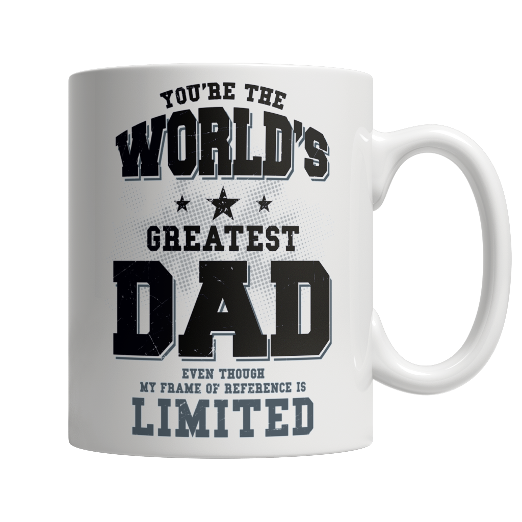 World's Greatest Dad - White Mug