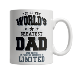 World's Greatest Dad - White Mug